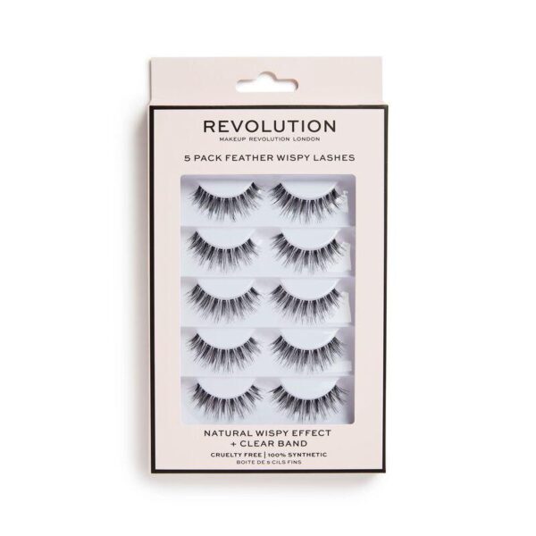 Revolution 5 Pack Wispy Lashes