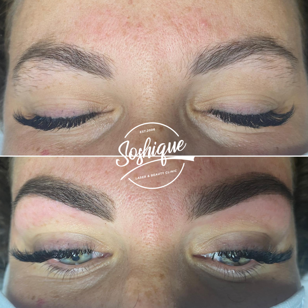 You are currently viewing 𝗘yebrow shaping and tint