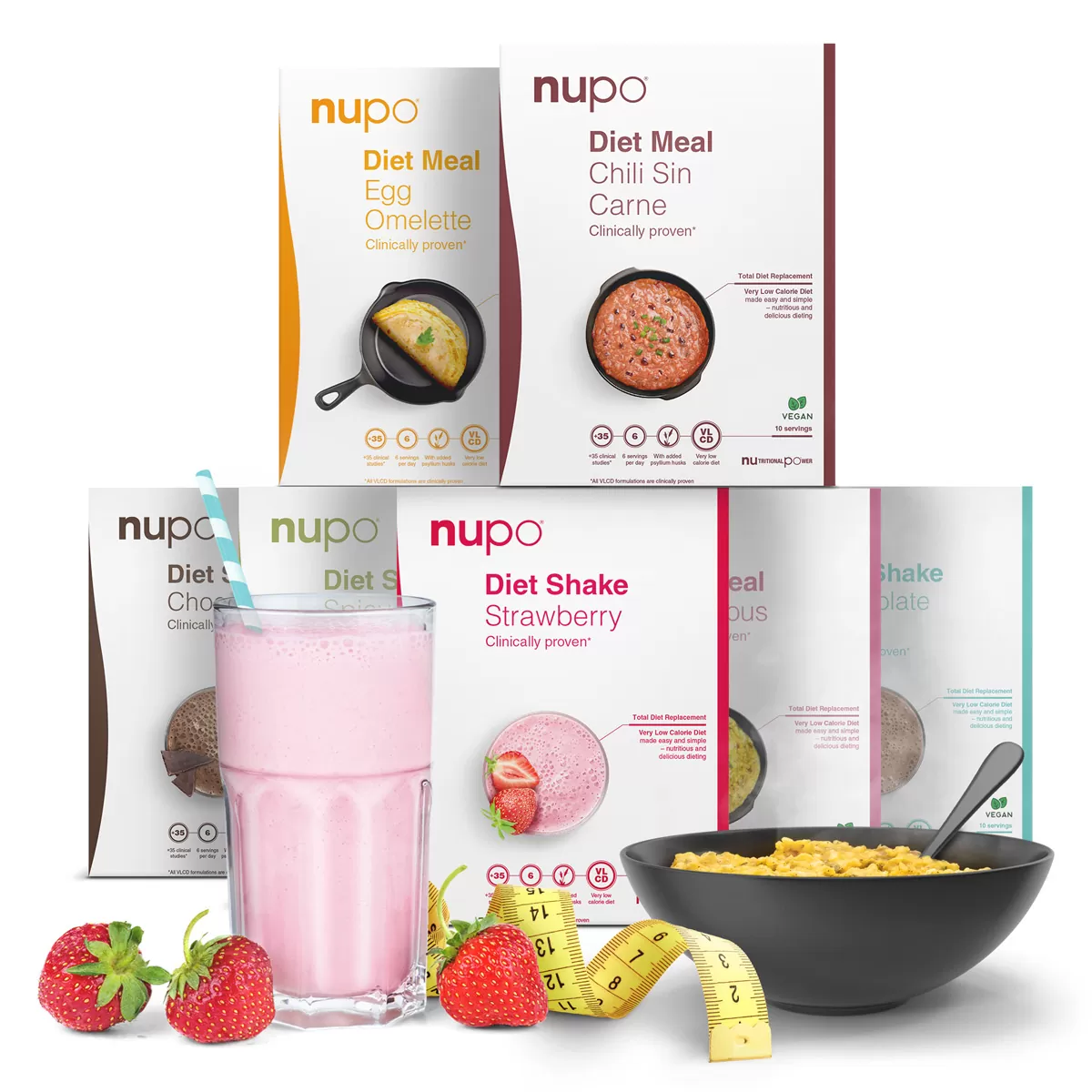 Nupo Diet Shakes – Box of 12sachets
