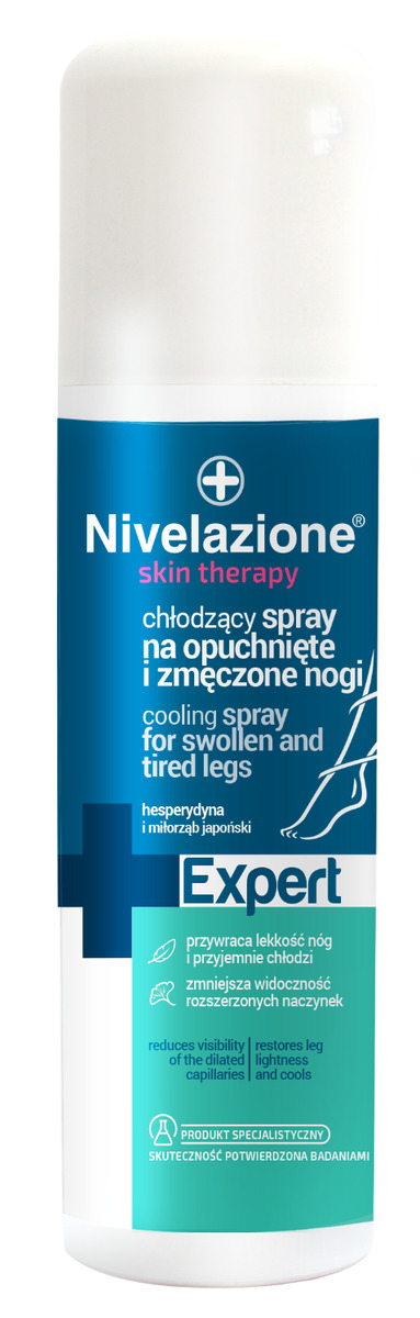 NIVELAZIONE Skin Therapy Cooling Spray for Swollen Tired Legs