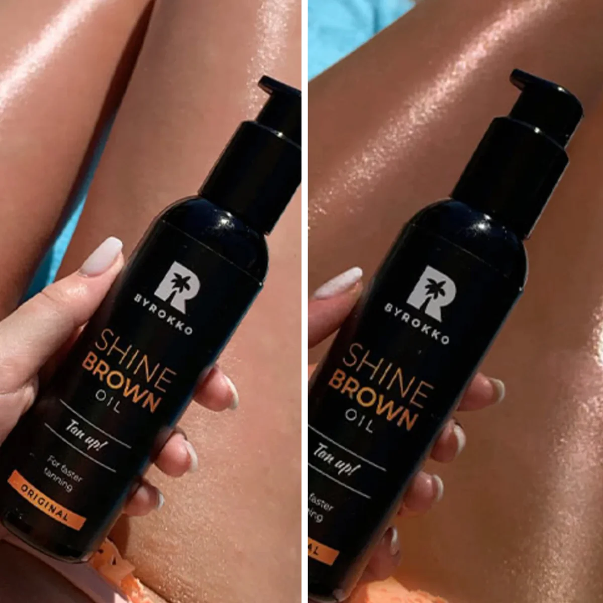 BYROKKO Shine Brown Tanning Oil