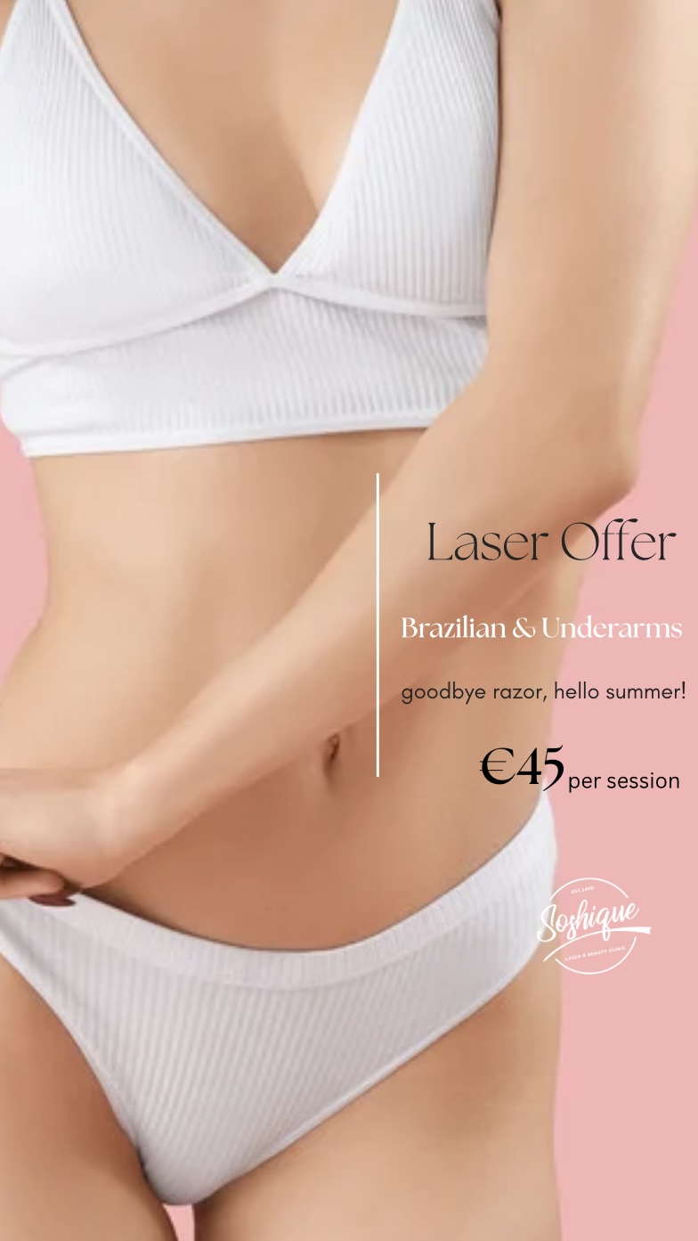 Laser Summer Offer – Brazilian & Underarms