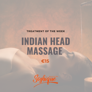Read more about the article Treatment of the Week – Indian Head Massage Eur15